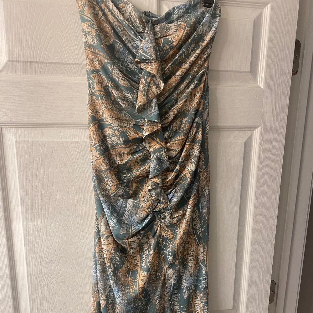 Beautiful front ruffle dress